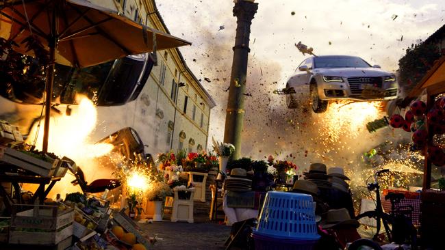The movie has Michael Bay’s signature action scenes.