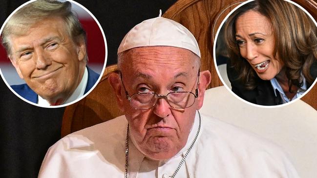 ‘Two evils’: The Pope slams Trump, Harris