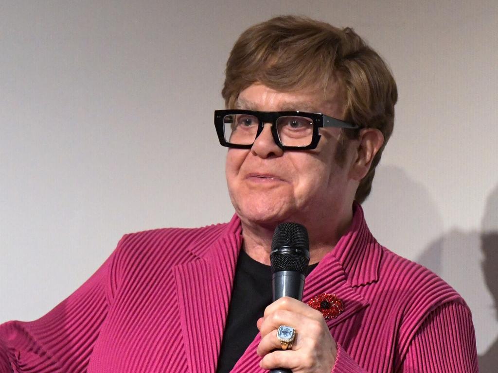 Sir Elton John during a special screening of Elton John: Never Too Late in London. Picture: Getty Images for Disney+