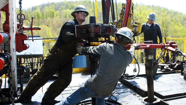 A Chesapeake drilling site. Picture: AP