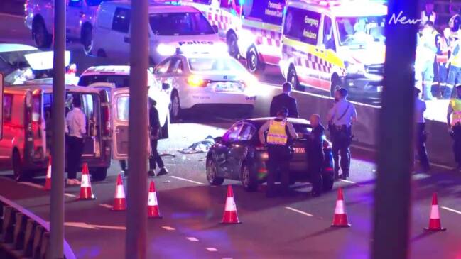 Two dead on Anzac Bridge in Pyrmont