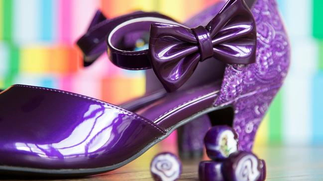 Purple is one of the most popular colours for shoe sales. Picture: Supplied