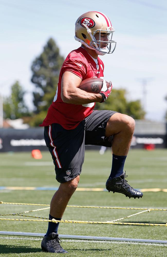 Jarryd Hayne named in three positions on San Francisco 49ers' depth chart  ahead of opening game - ABC News