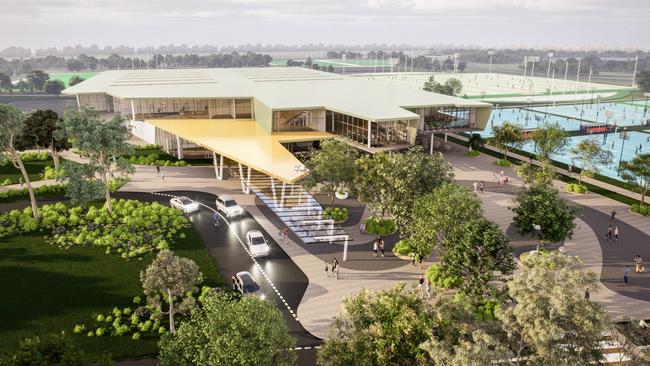 Rockhampton Regional Council has released a master plan for a multi-use sports precinct in North Rockhampton. Picture: RRC