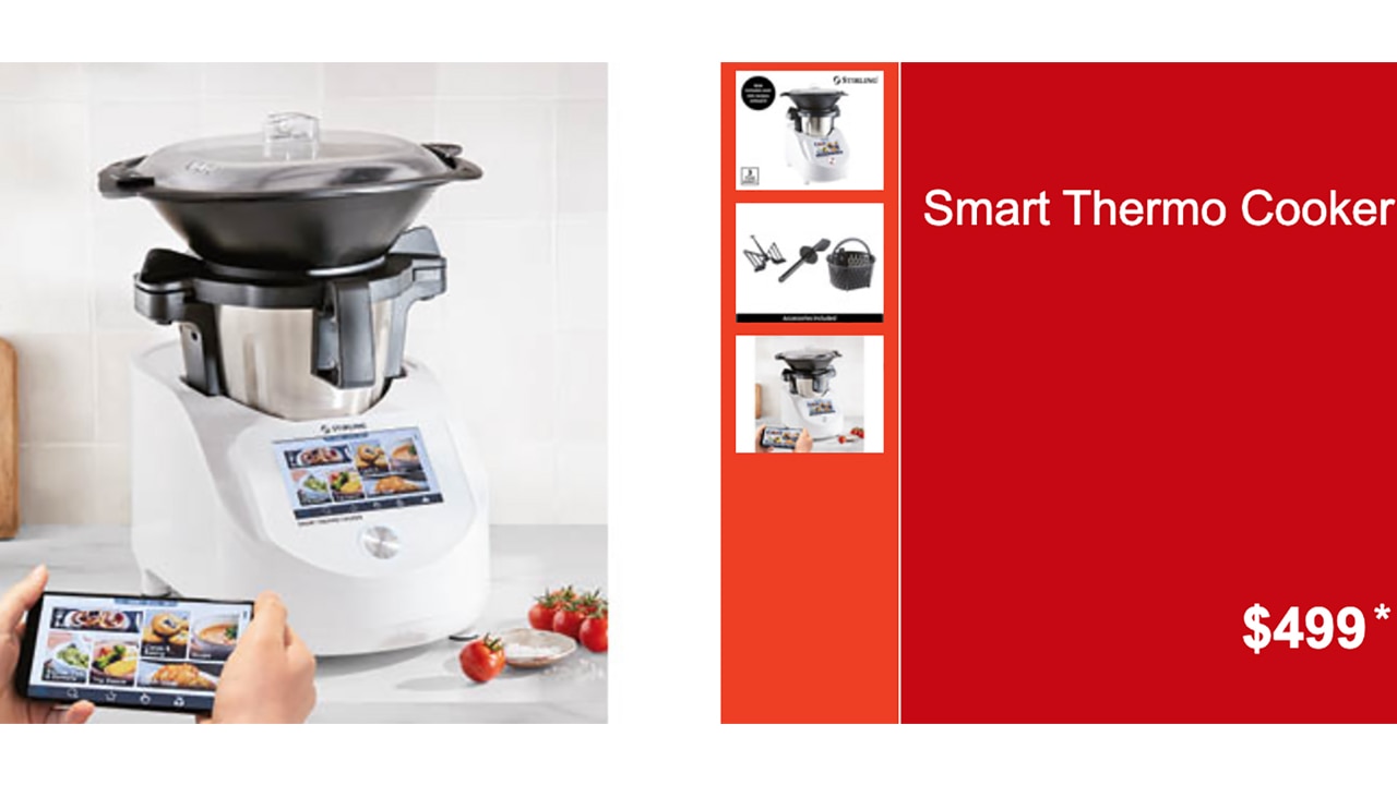 Baridi Smart Thermo-Cooker, 18 Preset Functions, 7” Touch Screen, App -  Dellonda