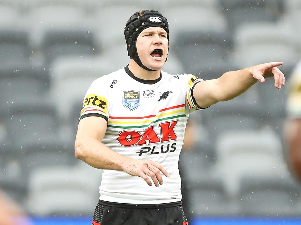 Canterbury wants Penrith playmaker Matt Burton in Bulldogs colours as soon as possible, even though Burton’s deal at Belmore officially starts in 2022. Picture: Mark Kolbe/Getty Images