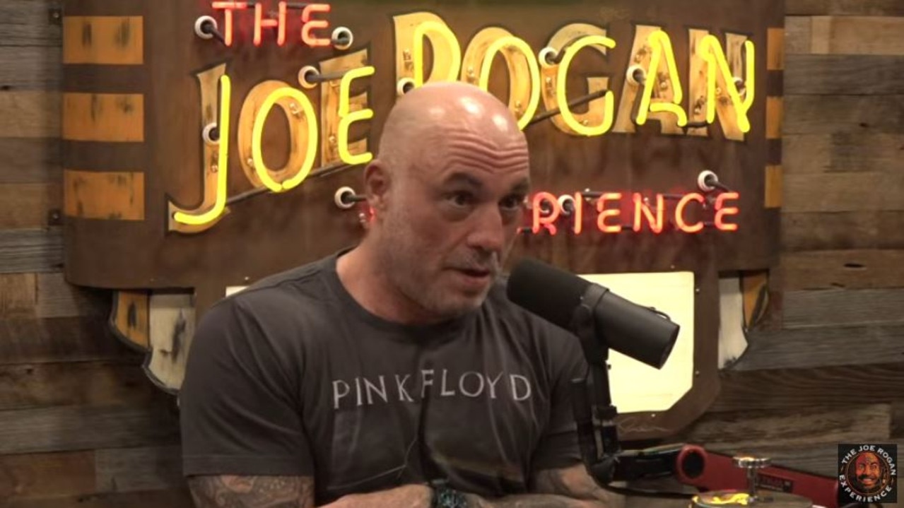 Joe Rogan during his episode with Cody Tucker. Picture: YouTube