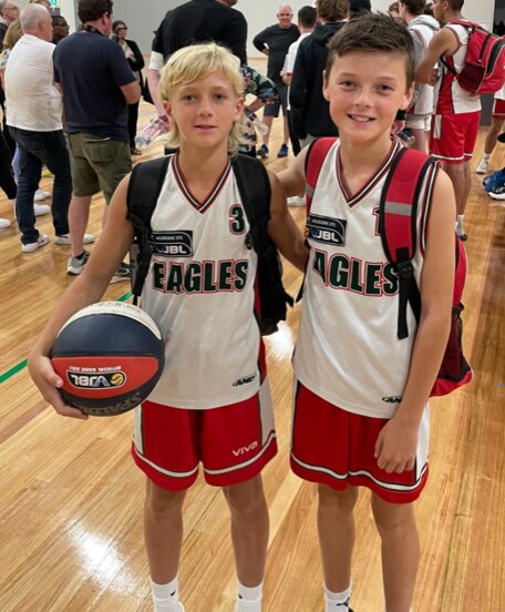 Jaxson Meyer and Logan Oldmeadow are impressive players for Whittlesea. Photo: Facebook.