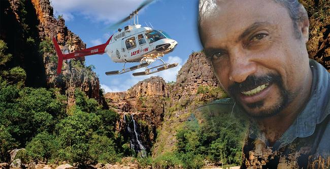 Kakadu National Park ranger Fred Hunter was seriously hurt in the crash. Picture: Facebook. Art: Louis Marquez