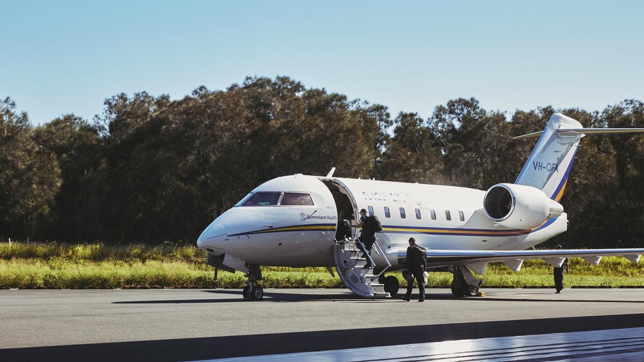 LifeFlight said patient numbers for the Challenger 604 jets, which are located at LifeFlight’s Brisbane, Townsville and Singapore bases, climbed to 1,099 people helped. It said it Townsville base alone came to the aid of 487 people in 2024, an increase of 67 per cent, with while total flight hours reached 2,227.