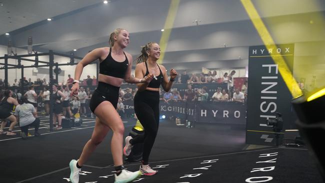 10000 athletes put their fitness to the test in a massive Hyrox competition this weekend (14-15 Dec) at Melbourne Exhibition and Convention Centre. Picture Valeriu Campan