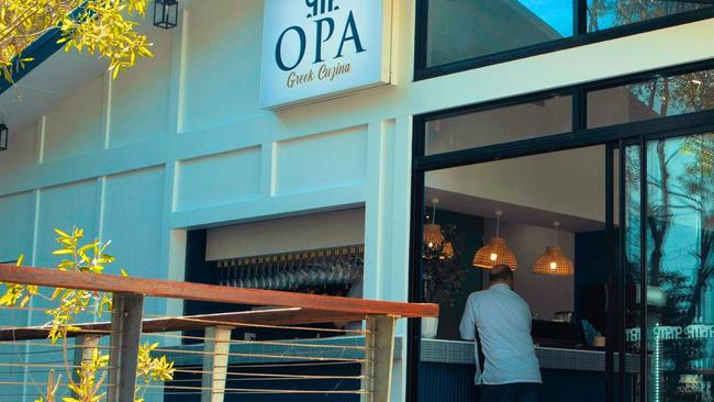 Opa Greek Cuzina has closed at Victoria Point after claims of rising costs including rent. Picture: Contributed