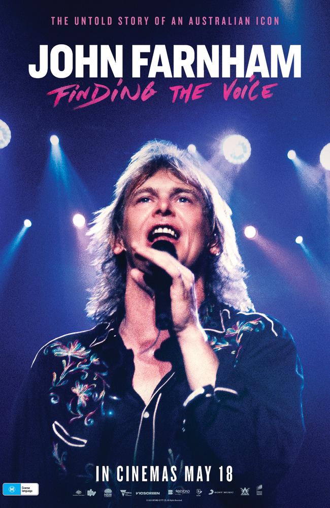 The singer’s life and times is documented in John Farnham: Finding the Voice.