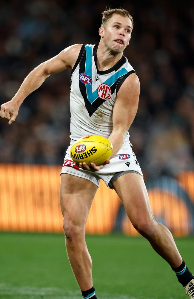 Dan Houston is a star, is he good enough to command two firsts? Picture: Michael Willson/AFL Photos