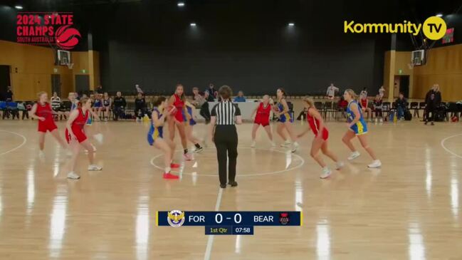 Replay: Forestville Eagles v West Adelaide Bearcats (U18GS Semi Final) – Basketball SA State Junior Championships Day 4