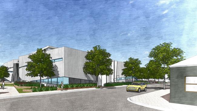 An artist’s impression of the planned middle school upgrade at Pembroke. Picture: Supplied