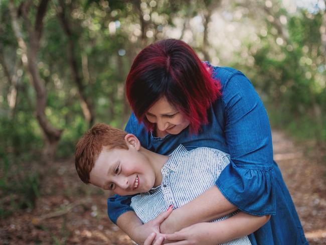 Mia Bannister with her son, Ollie. Picture: supplied