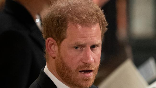 The royal author claims Harry radiates the same sadness as Edward VII. Picture: Getty Images