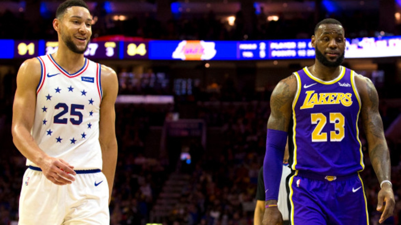 LeBron James and Ben Simmons top NBA jersey sales in Australia