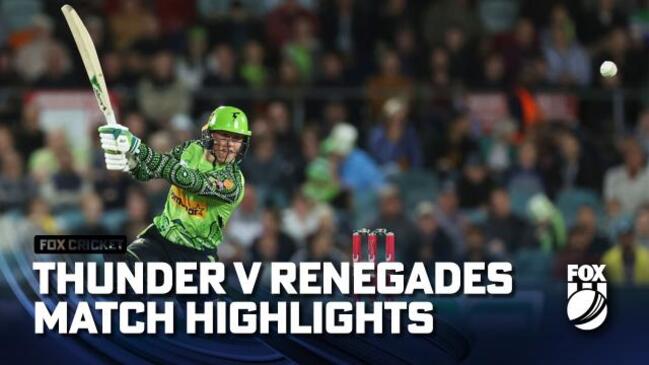 Thunder v Renegades Match Highlights