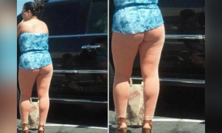 FailArmy - Tan leggings are not for everyone! #Fail