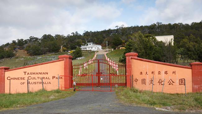 The Tasmanian Chinese Cultural Park. Picture: Peter Mathew