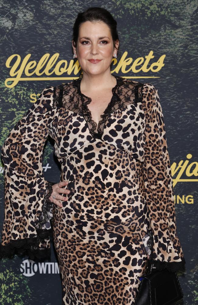 Melanie Lynskey returns for Season 3 of Yellowjackets, attending the premiere on February 13 in LA. Picture: Frazer Harrison/Getty Images