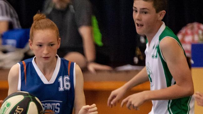 The Gympie Regional Council has all but ruled out building a new multi-purpose sporting facility any time soon amid outrage from local sporting groups over price hikes and space squeezes at the Pavilion. Pictured are Gympie Basketball players Ashlyn Steele (left) and Joshua Devereaux.