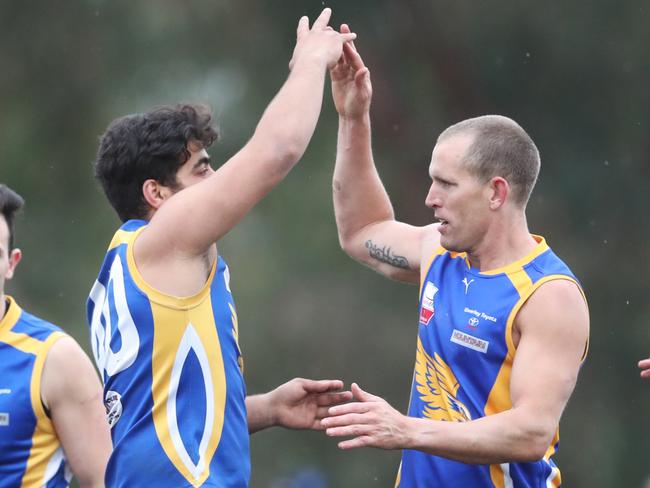 Adam Amin and Matthew Ferguson will be a dangerous combination in the grand final. Picture: David Crosling