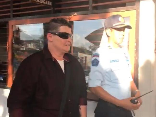 The Bali Nine drug courier appeared nervous, say witnesses.