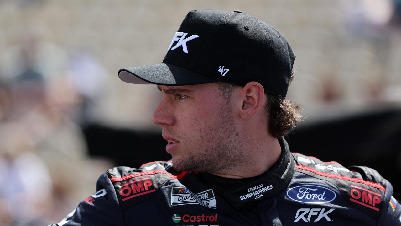 Supercars star Cam Waters’ NASCAR debut ended early after he was involved in a big pileup. (Photo by Meg Oliphant / GETTY IMAGES NORTH AMERICA / Getty Images via AFP)