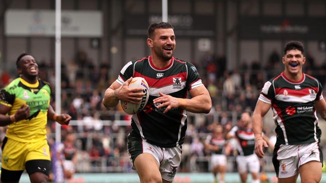 Josh Mansour is hopeful of finding a deal in the NRL for 2023. Picture: Charlotte Tattersall/Getty