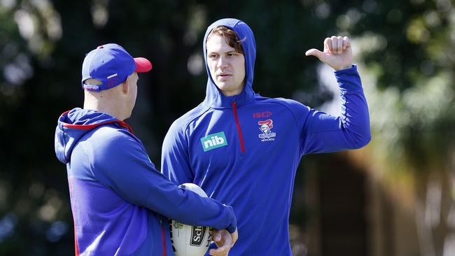 The pair agreed to go back to what works. Image: AAP Image/Darren Pateman