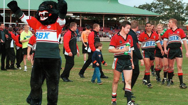 The Bears’ last game at North Sydney Oval in 1999.