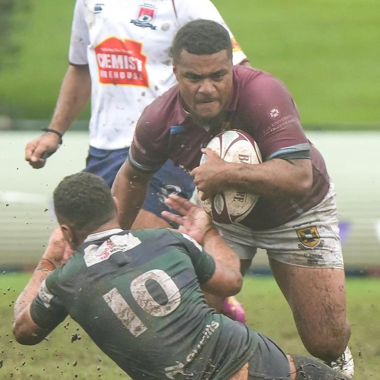 Samu Tuisau. StoreLocal Hospital Cup round 1 action between University and GPS. Picture courtesy of @The.odyssey.image