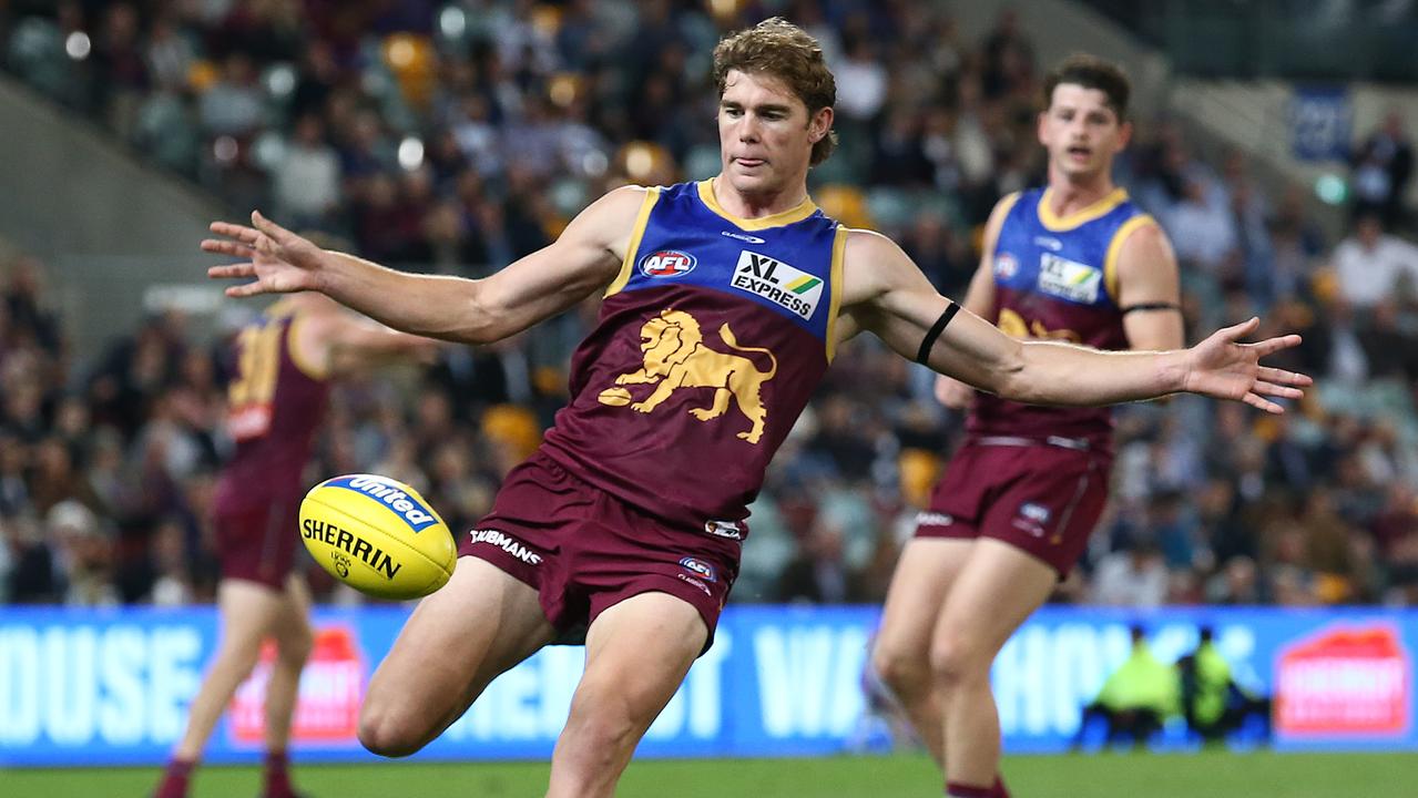 Deven Robertson is this round’s Rising Star nominee. Picture: AFL Photos/Getty Images