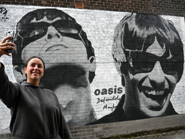 The return of Oasis has sent fans into a frenzy. Picture: AFP