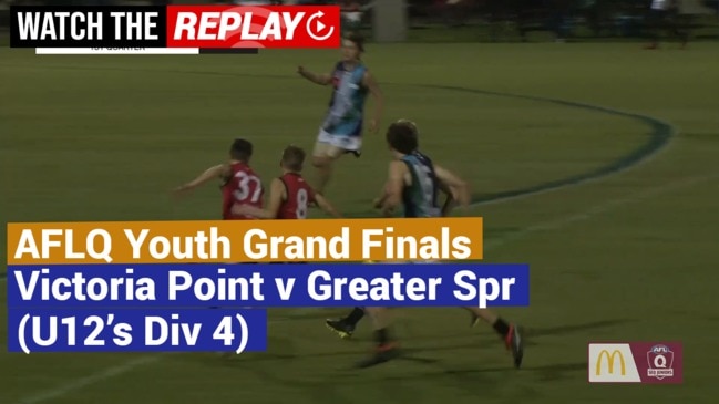 Replay: AFLQ Youth Grand Finals - Victoria Point v Greater Spr (U14’s Div 3)