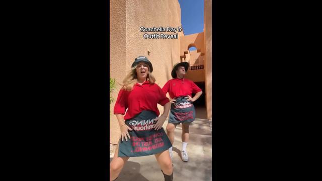 'Best dressed': Aussie's iconic Coachella look