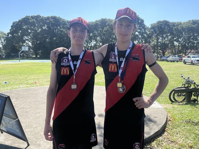 Oscar Klose and Archer Klose, Junior SEQ AFL grand finals, 2024