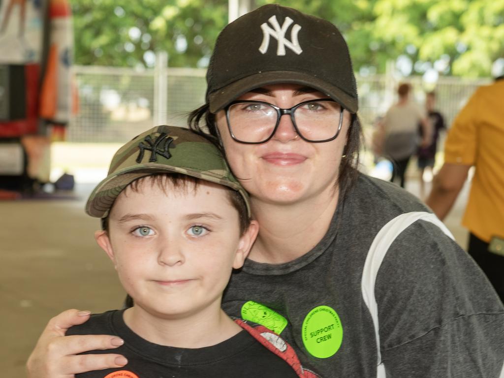 Spencer and Rhiannan Paech from Eimeo at Special Childrens Christmas Party Mackay Saturday 19 Novemeber 2022. Picture: Michaela Harlow