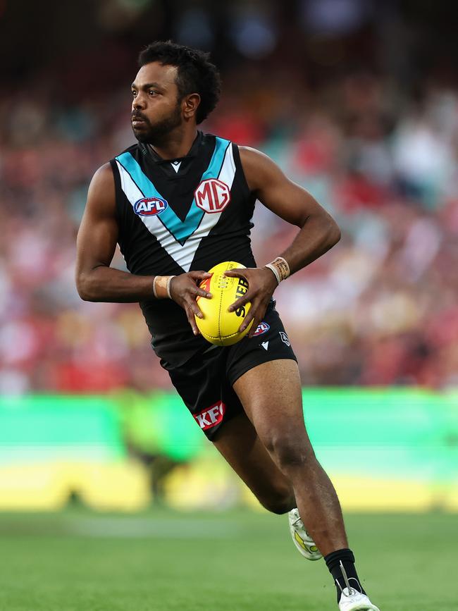 Words are the new weapon and it seems too many of today’s footballers are easily hurt, writes Graham Cornes. Photo by Cameron Spencer.