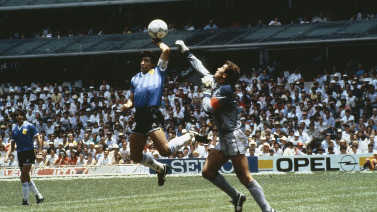 Diego Maradona 'Hand of God' Argentina shirt sells for record-breaking sum  at auction