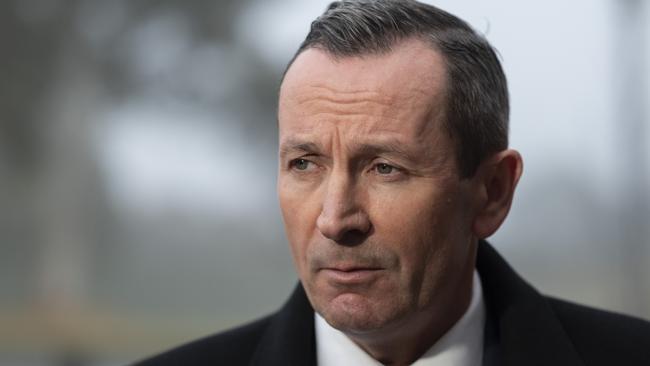 CANBERRA, AUSTRALIA - NewsWire Photos June 17, 2022: Premier of West Australia, Mark McGowan arrives at Parliament house, Canberra. Picture: NCA NewsWire / Martin Ollman