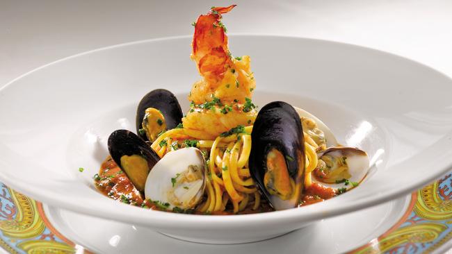 Toscana Italian cuisine on Nautica ship Oceania Cruises