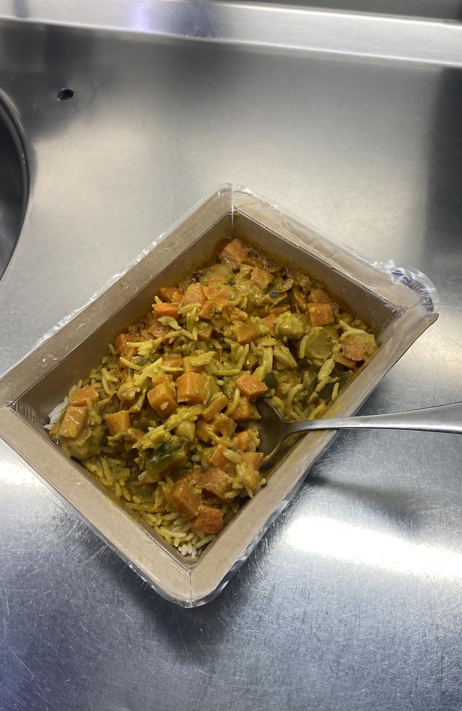 Dineamic vegetable curry. Picture: Tamara McDonald