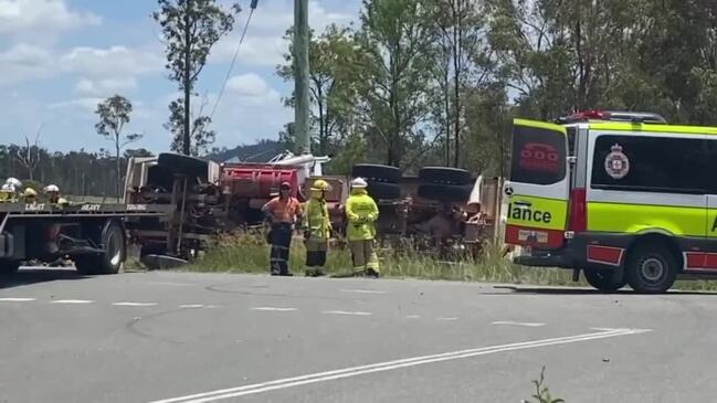 Curra truck rollover