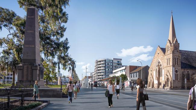 The stop closes to Prince Alfred Square.