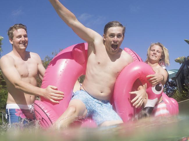 Adventure Park is the perfect way to cool down this weekend. Picture: Alan Barber