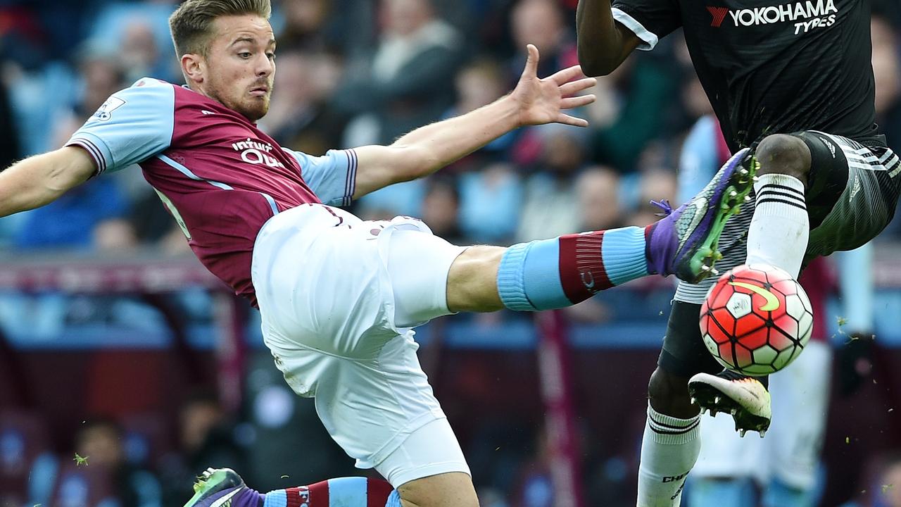 Jordan Lyden Australian makes Premier League debut with Aston Villa